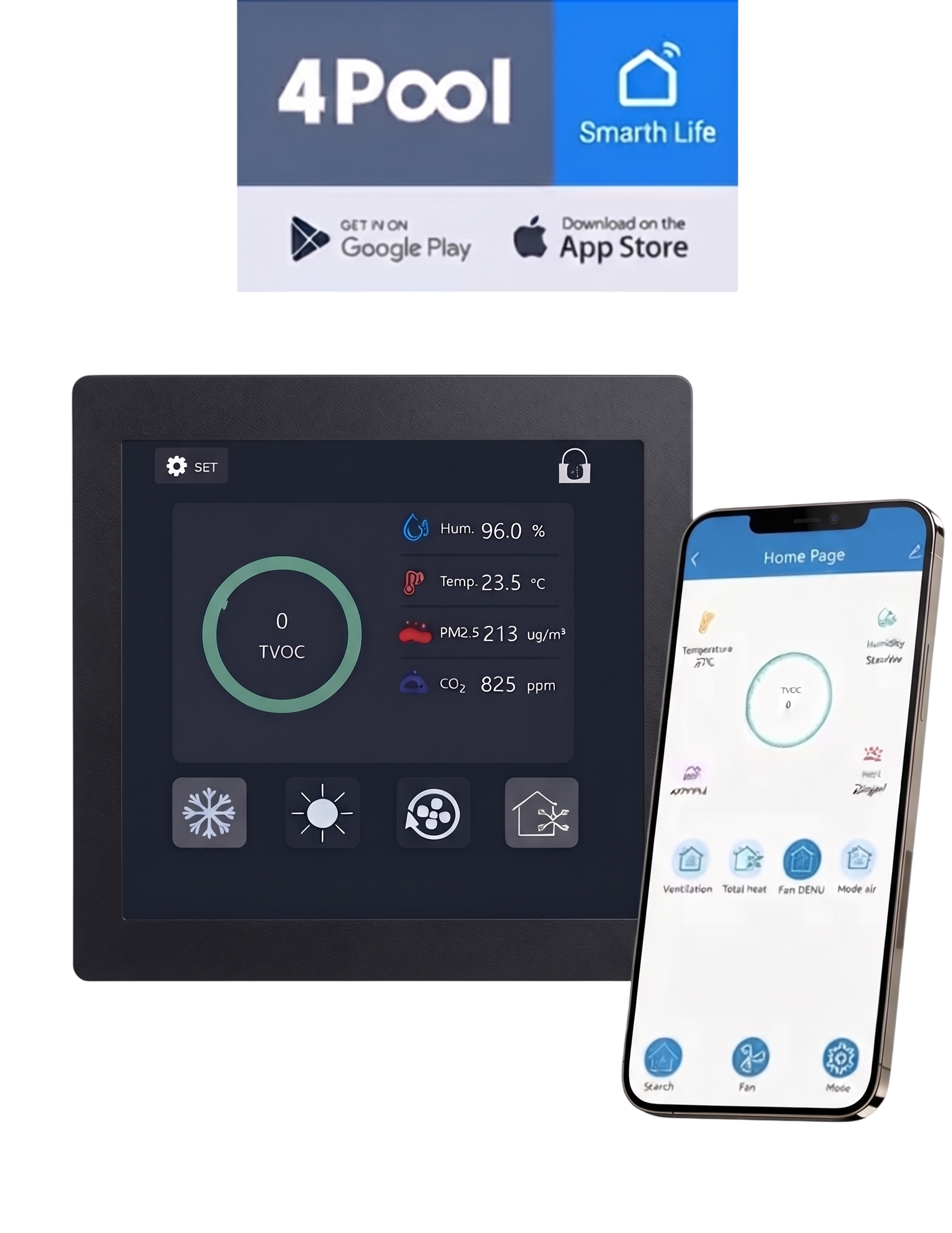 Controle Smart Life pelo app